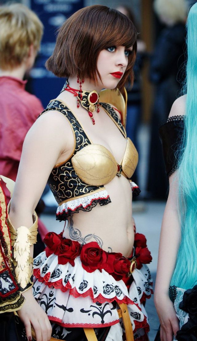 Cosplay Girls at Leipsiger Buchmesse 2013