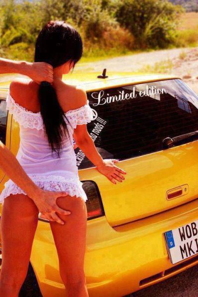 Girls and Cars Are a Match Made in Heaven