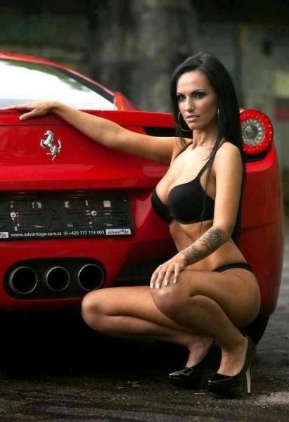 Girls and Cars Are a Match Made in Heaven