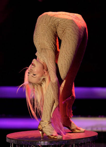 This Bendable Blonde Contortionist Is Sex on Legs