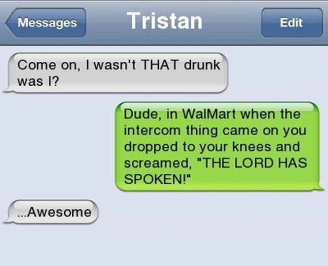 People Do the Funniest Things When They’re Drunk
