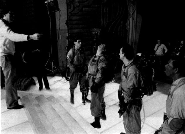 Candid Snaps of the Backstage Action on “Ghostbusters”