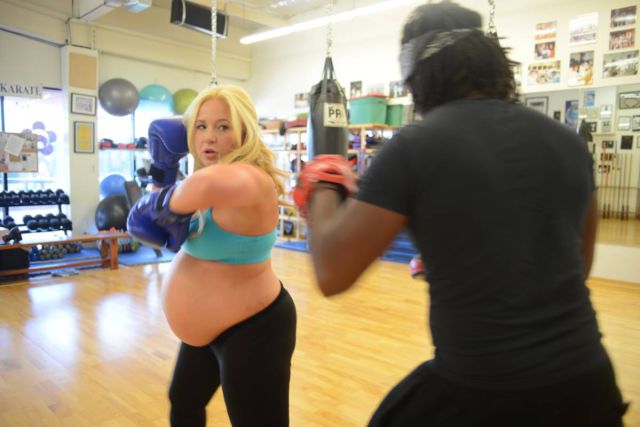 This Kickboxing Queen Doesn’t Stop for Anything