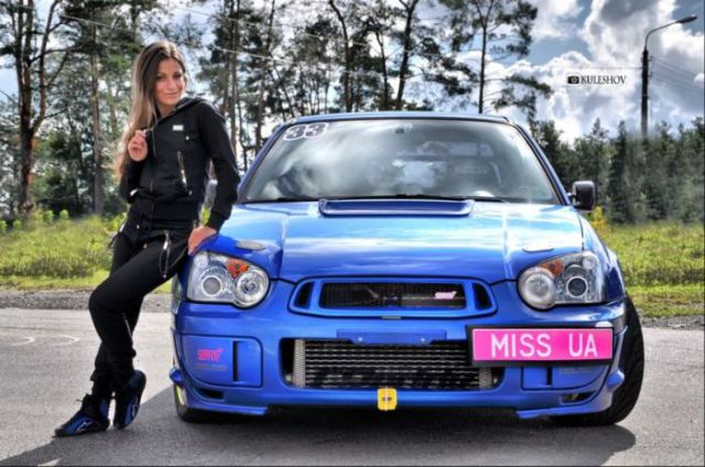 Sexy Girls and Cars Are a Match Made in Heaven