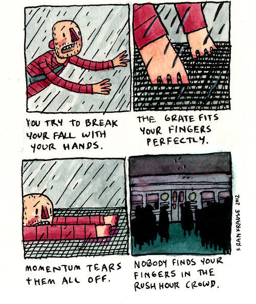 Your Darkest Fears as Creepy Comic Strips