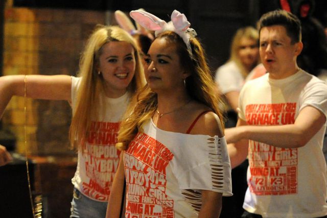 Students Unite for Drunken Debauchery in Liverpool