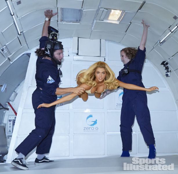 Kate Upton and Zero Gravity Is a Match Made in Heaven