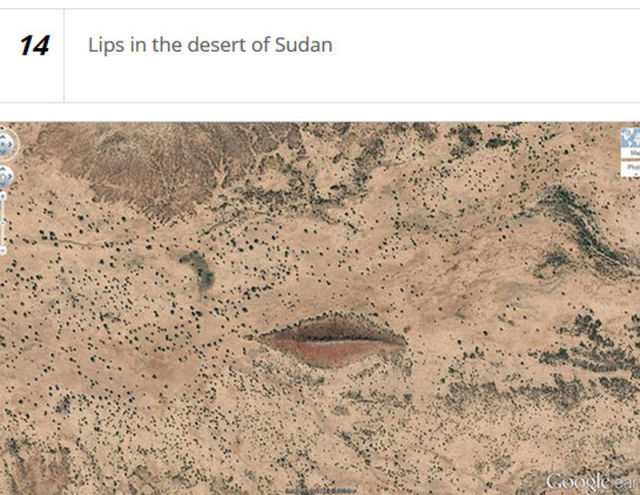 Google Earth Uncovers Many Unusual Things in the World