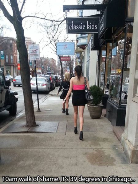 This Is What the Walk of Shame Actually Looks Like