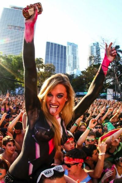 Many Beautiful Babes from the Ultra Music Festival