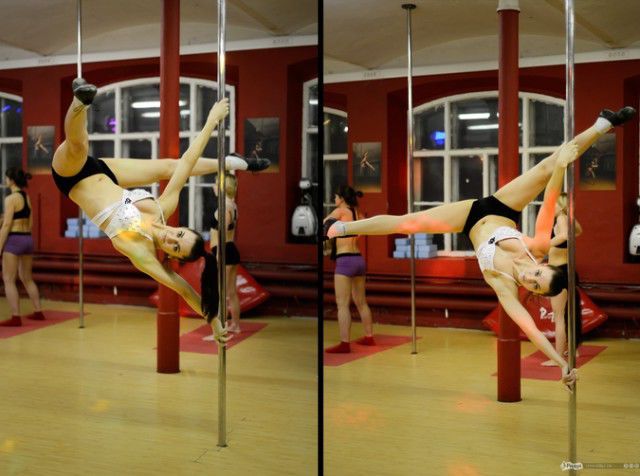 Pole Dancing Girls are Both Fit and Sexy