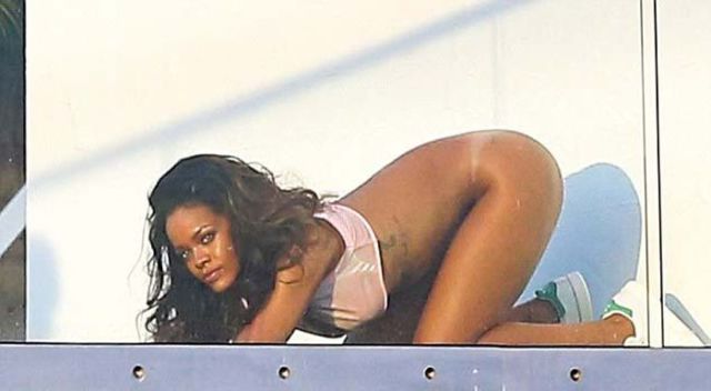 Rihanna’s Raunchy Ass-Bearing Photoshoot