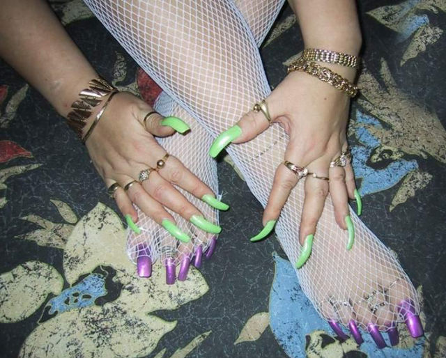 These Extra-Long Nails Are Almost Too Much to Handle