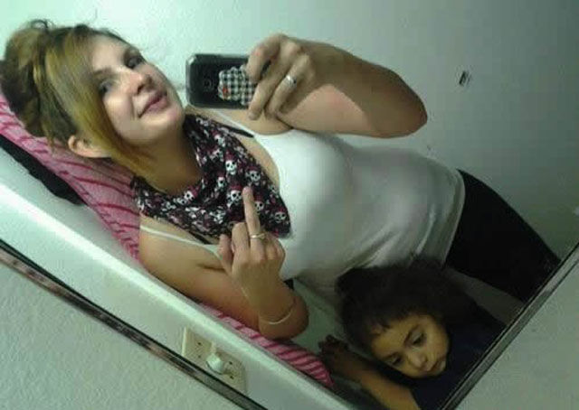 Mom Selfies from Some of the Worst Moms Ever.