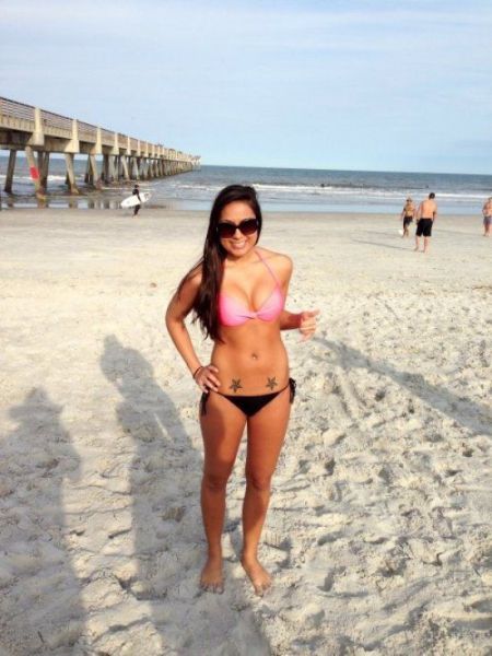 Girls in Bikinis are a Hot Combination