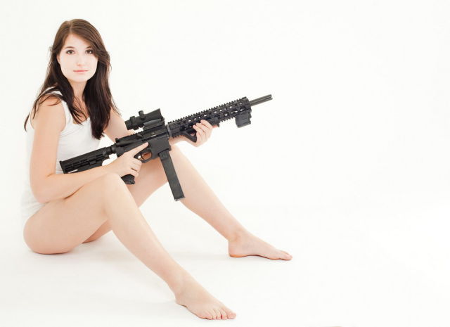 Girls Can Handle Guns Too