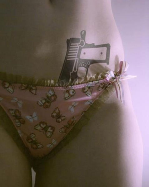Girls with Gun Tats Are Crazy Hot