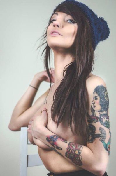 Pretty and Playful Girls with Hardcore Tattoos