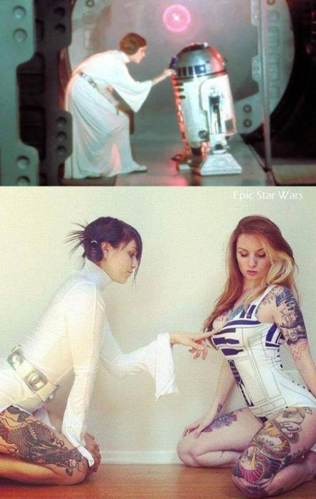 Geekily Gorgeous Ladies in Star Wars Inspired Cosplay