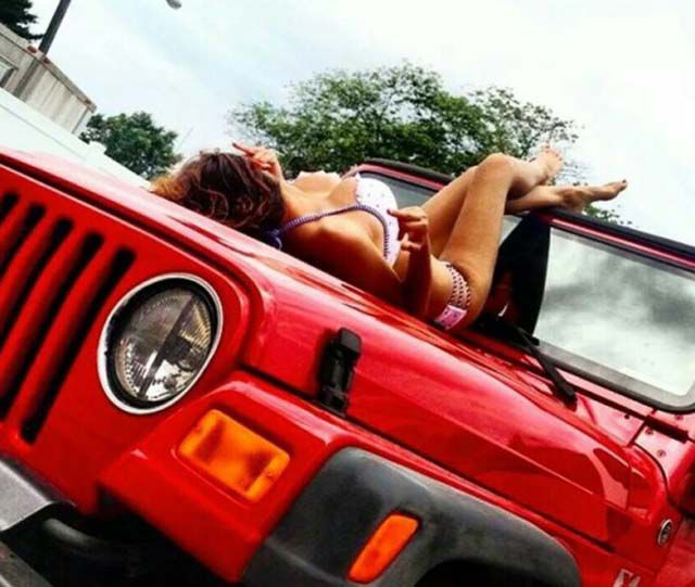 Cute Girls Get a Little Dirty with Jeeps.