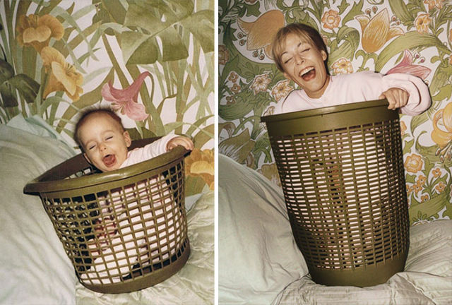 Funny Recreations by Adults of Their Best Old Family Photos