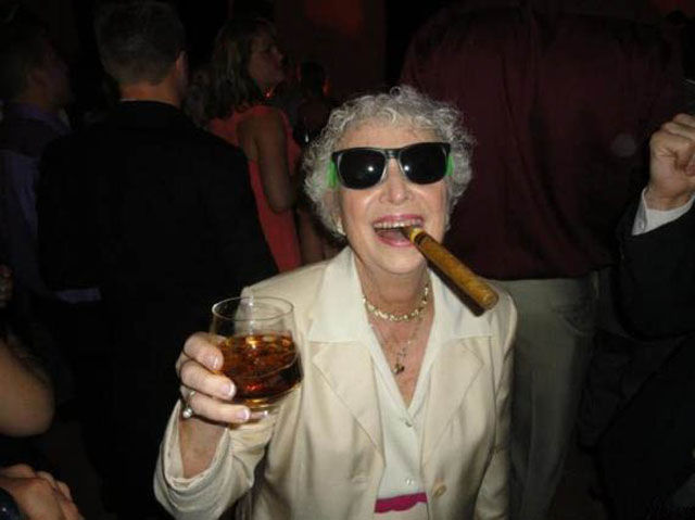 Elderly People Who Have Never Stopped Partying