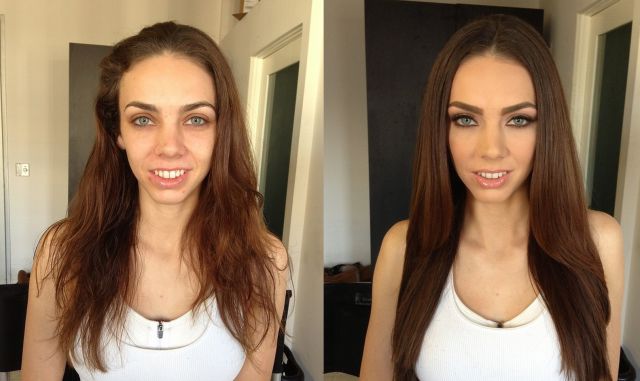 Mind-Blowing Before and After Pictures of Makeup Makeovers