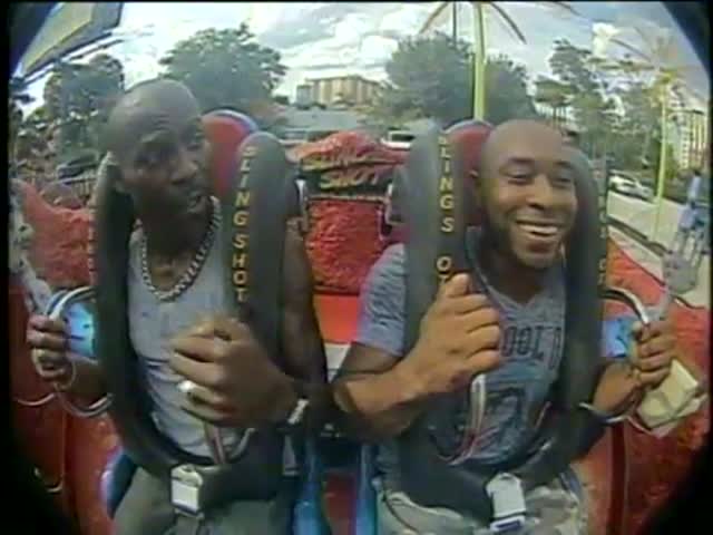 When DMX Tries the Slingshot Ride...  (VIDEO)