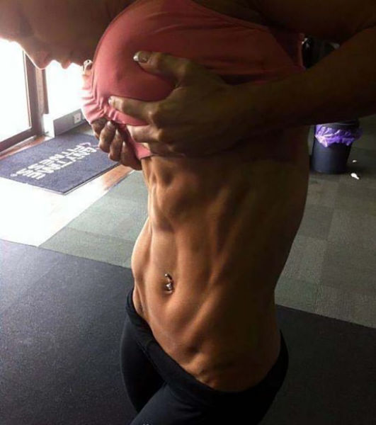 Killer Abs That Might Be a Bit over the Top