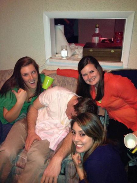 College Party Girls Photoshame Drunk Dudes
