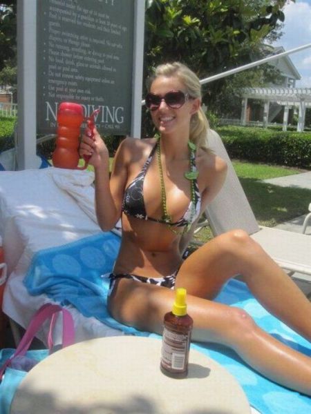 Girls in Bikinis are a Hot Combination