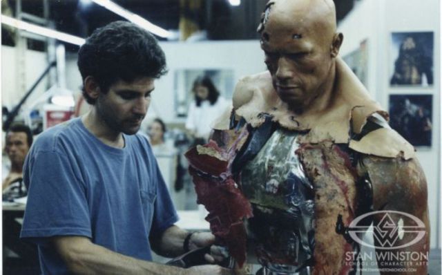Backstage Photos from the Making of the “Terminator” Films