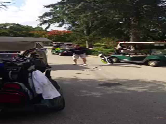 Golfer's Meltdown Caught on Camera after Frustrating, Bad Performance 