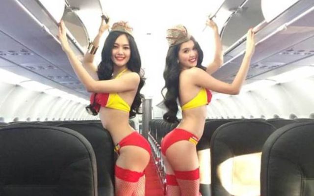 Leaked Racy Airline Ad Campaign Photos Are Now Flying around the Web