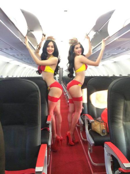 Leaked Racy Airline Ad Campaign Photos Are Now Flying around the Web