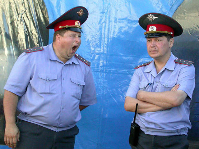 The Russian Police Force Are A Breed of Their Own