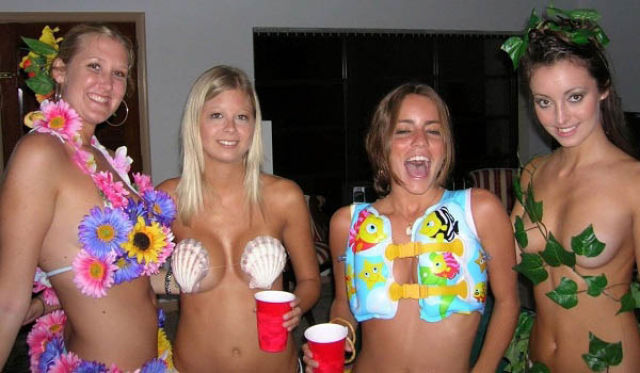 Party Girls Getting a Little Out of Hand