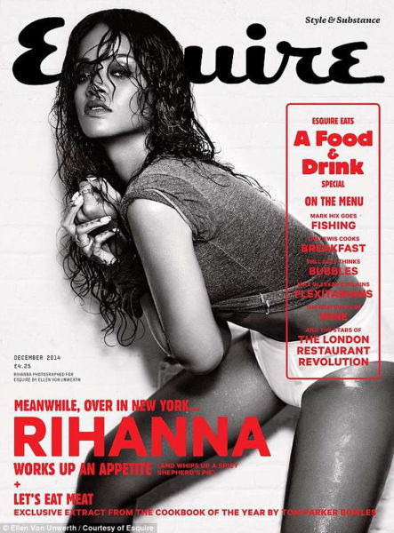 Rihanna’s Risqué Esquire Photo Shoot Is Super-Hot