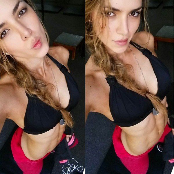 A Sexy Colombian Fitness Model