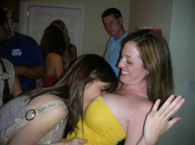 Party Girls Getting a Little Out of Hand