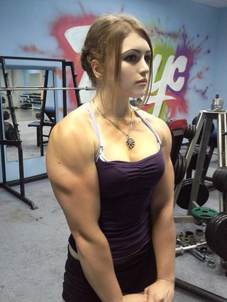 This Girl Has Sweet Barbie Doll Looks but Packs a Lot of Muscle