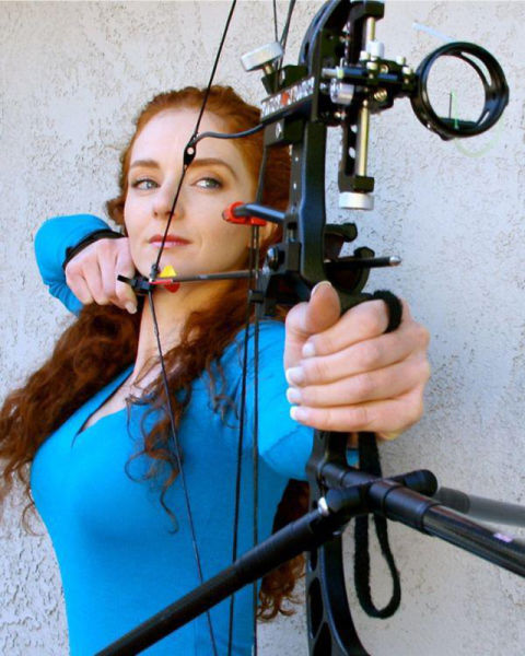 Sexy Archery Girls Shooting Away