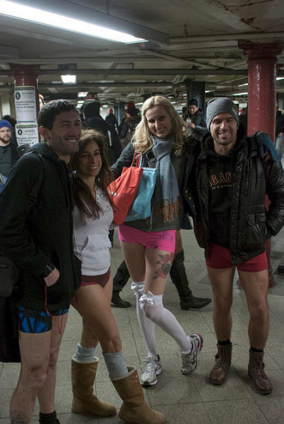 Pics From The 2015 “no Pants” Subway Ride 44 Pics