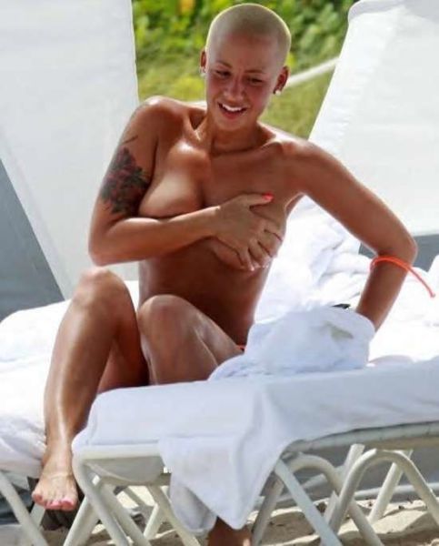 Amber Rose Sizzles in Sexy Shots