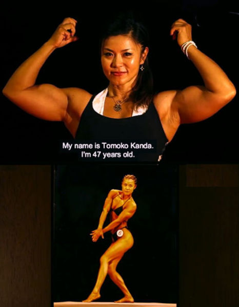 Can You Guess the Age of Japan’s Sweetest Female Bodybuilder?