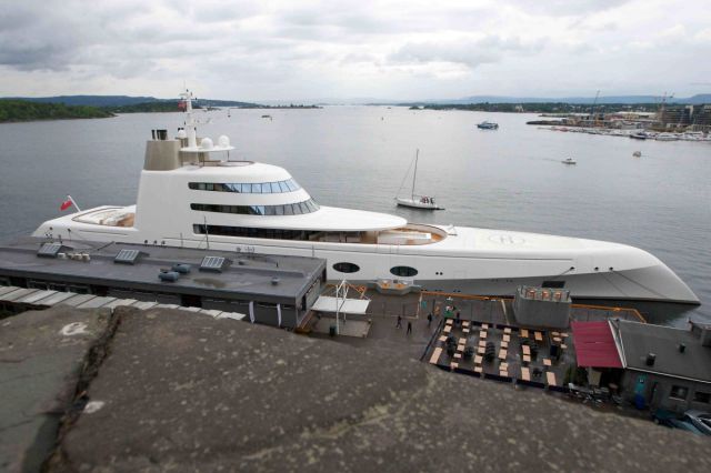 A Russian Billionaire’s Astounding Luxury Yacht
