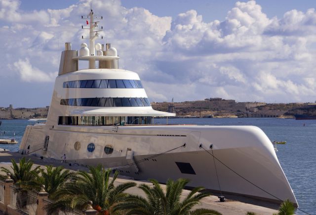 A Russian Billionaire’s Astounding Luxury Yacht