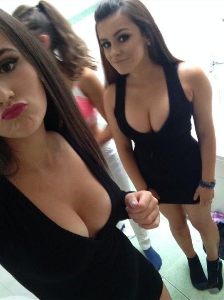 Lookout Boys…Here Come the Babes in Tight Dresses