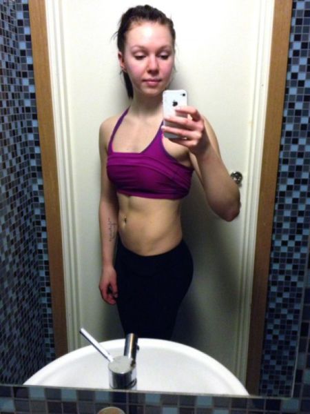 Girl Goes from Super Skinny to Strong