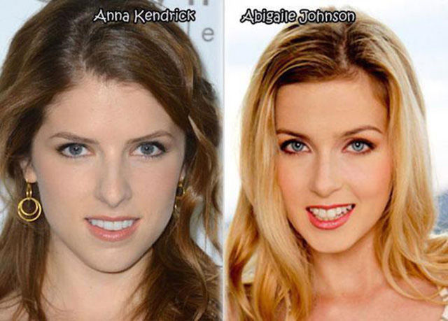 Well Known Female Stars Who Have Uncanny Porn Star Lookalikes